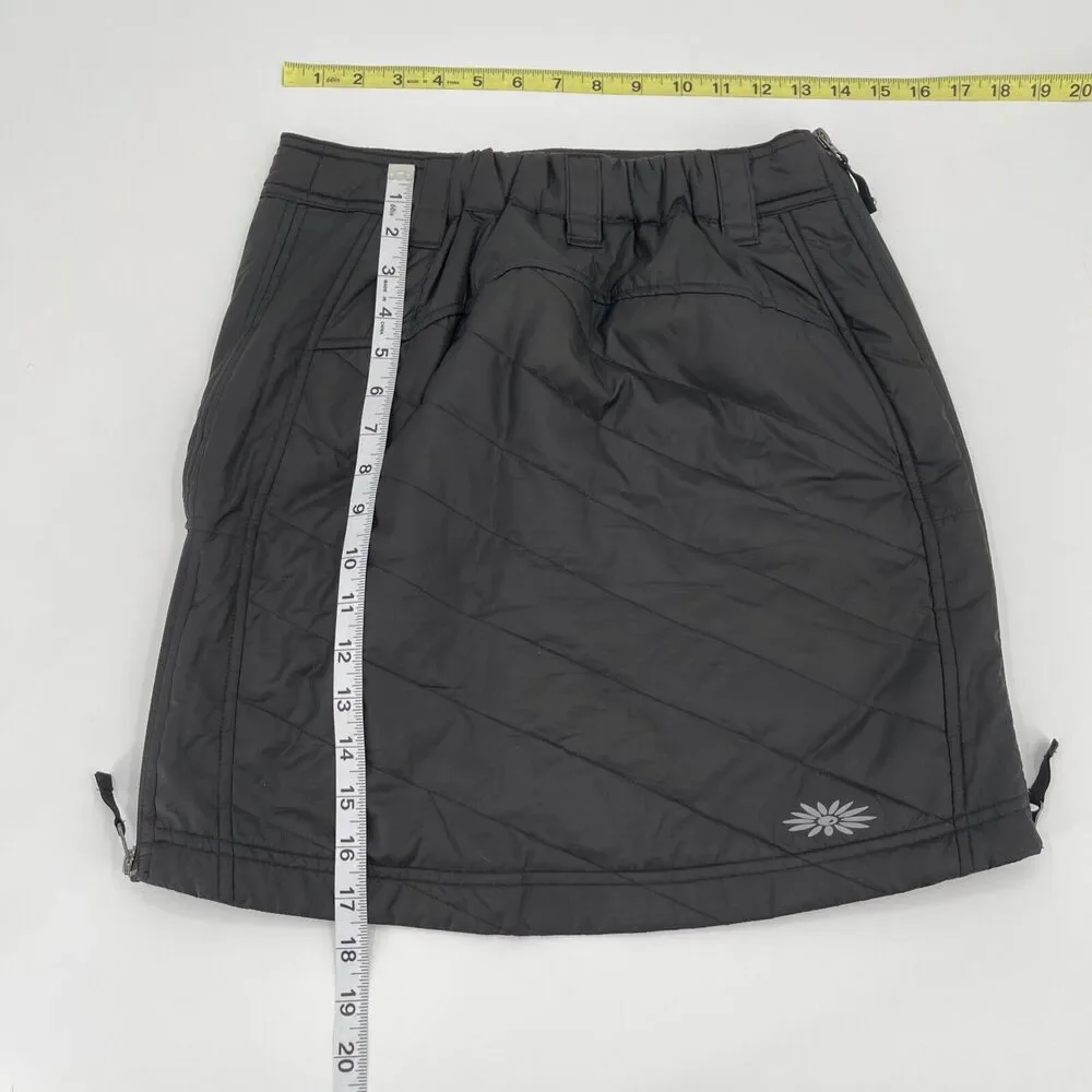 Skhoop Down Puffer Skirt‎ Womens XS Black
